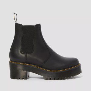 ROMETTY WYOMING LEATHER PLATFORM CHELSEA BOOTS